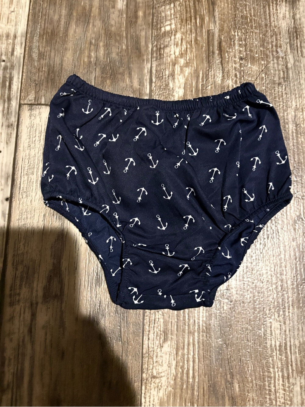 Ralph Lauren Anchor Navy Diaper Cover Size 18 Months NWOT